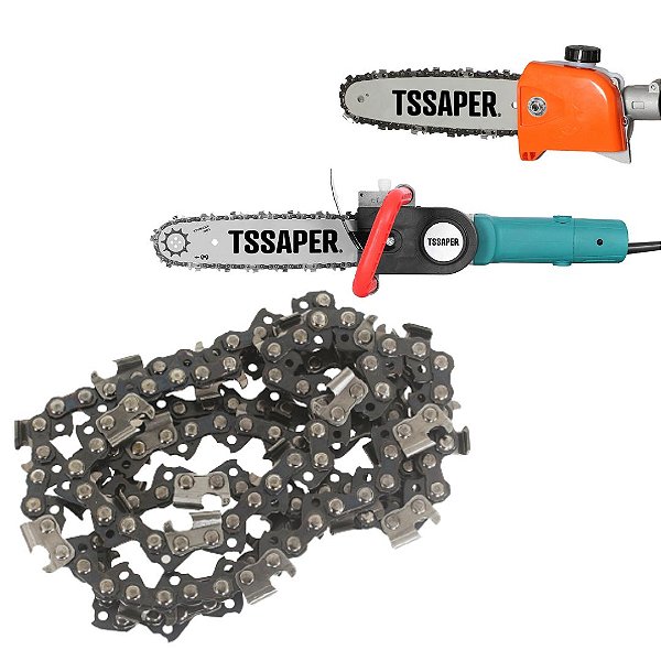 Corrente 12 3/8 para Kit Adaptador Motosserra e Roçadeira 4 em 1 Tssaper