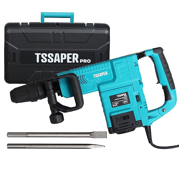 Martelete Demolidor Profissional 28J 1550w 6 velocidades Tssaper linha PRO TSPM28