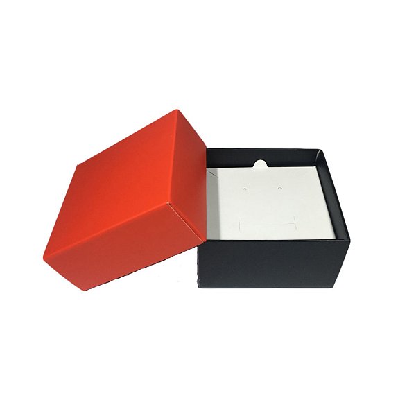 50 Caixa Branca Bijuteria E Semi Joia Embalagem De Papel 7,5X4X7,5