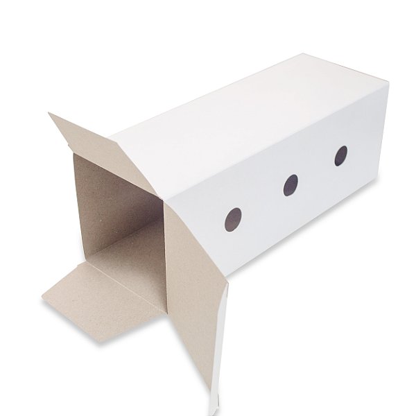 50 CAIXAS PARA TRANSPORTE PÁSSAROS GRANDE 22,5X8X8