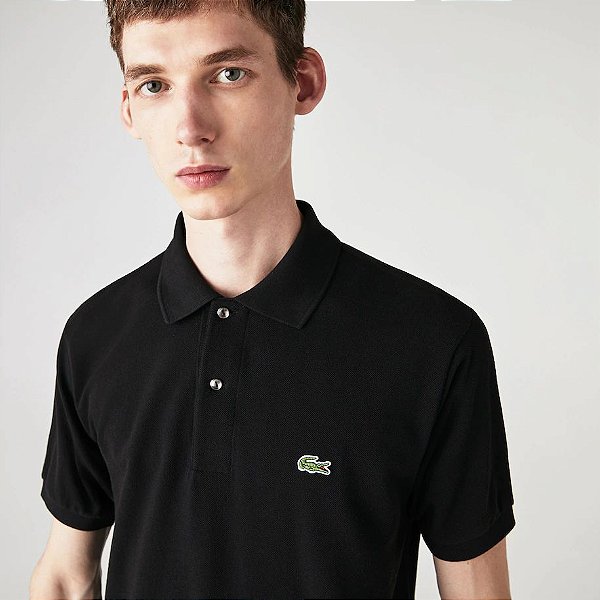 polo da lacoste preta