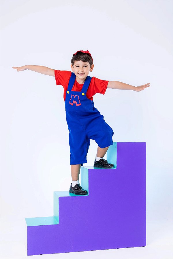 Fantasia Infantil Mario Bros