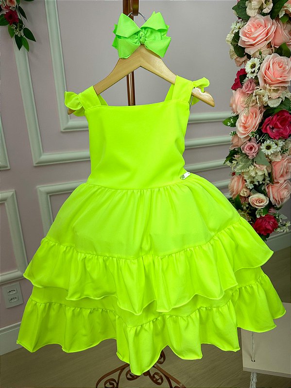 Vestido Mariana Modinha Verde