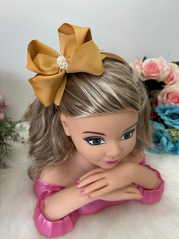 Tiara Infantil Juliana Dourada