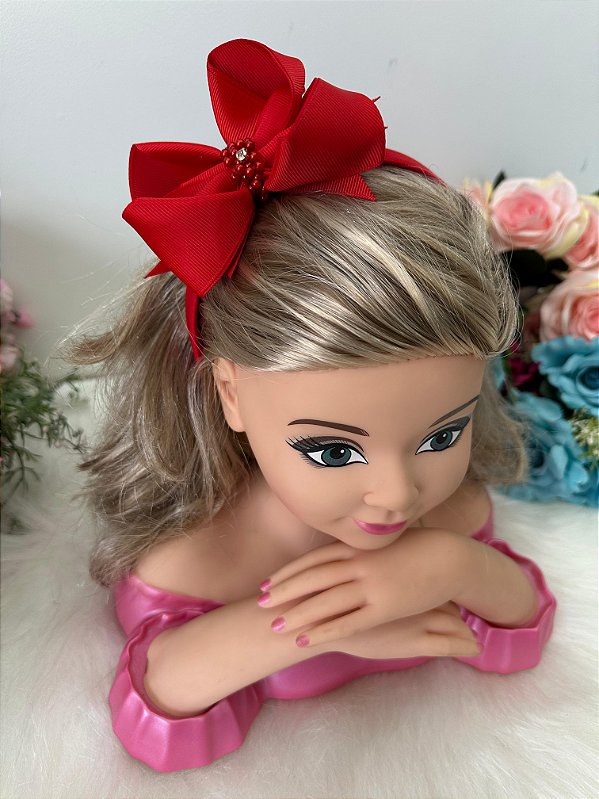 Tiara Infantil Bianca Vermelha