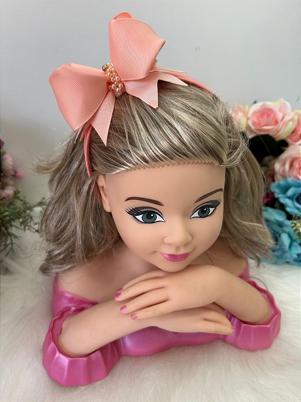Tiara Infantil Bianca Pessego