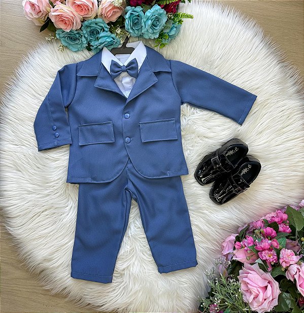 Conjunto Social Terno Blaizer Azul