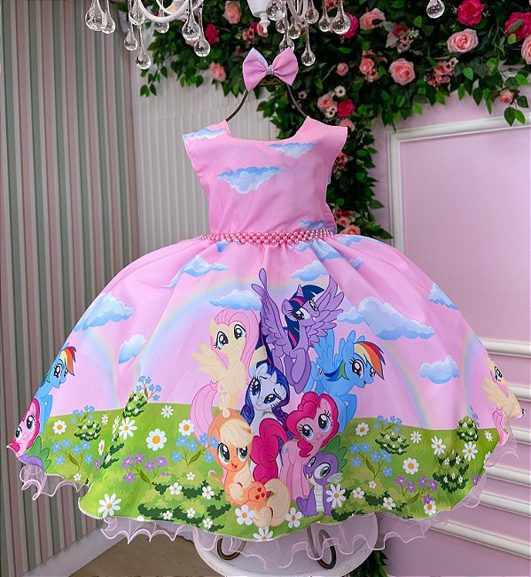 Vestido My Little Poney Tematico