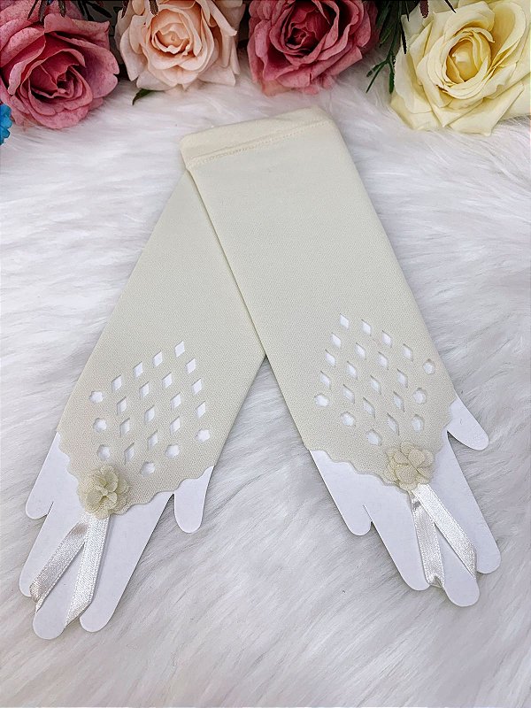 Luvas De Princesa Festa De Casamento Varias Cores de Tamanho Único