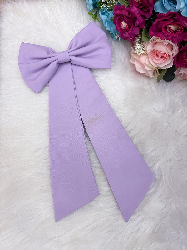 Laço Opcional Do Vestido Lilas