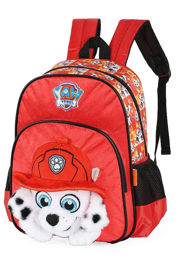 Kit Mochila Costas + Lancheira Patrulha Canina Marshall