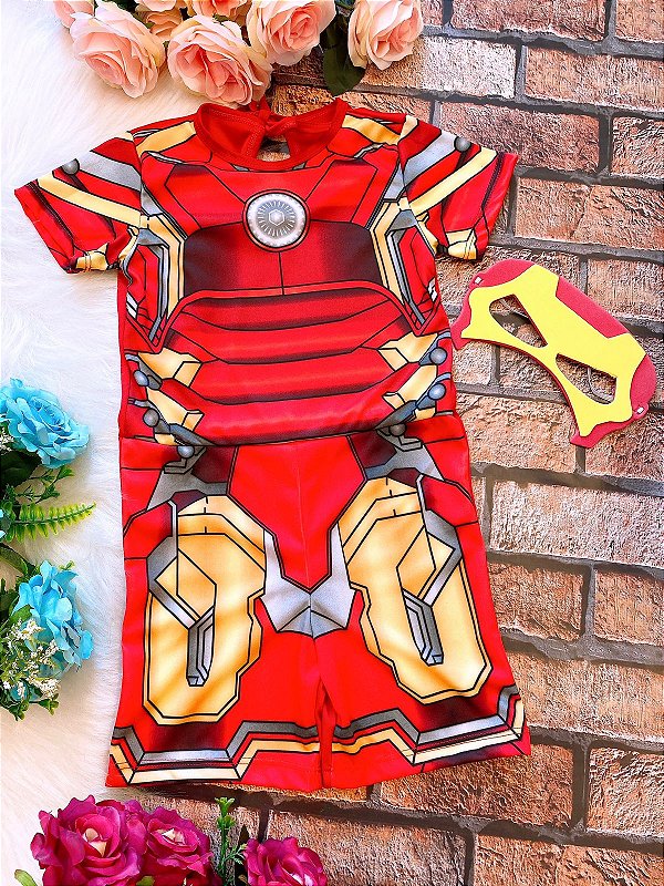 Fantasia Homem De Ferro Dia das Crianças