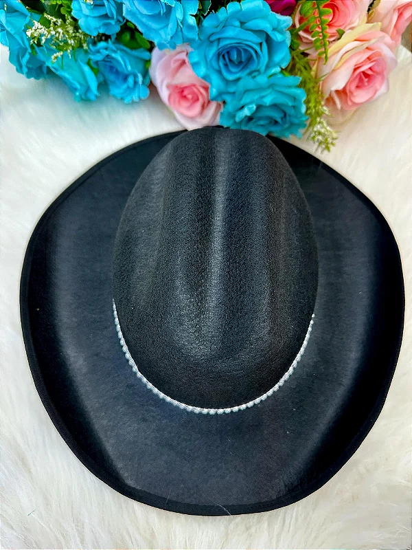 Chapeu Chapéu Boiadeira Rosa, Preto ou Vermelho