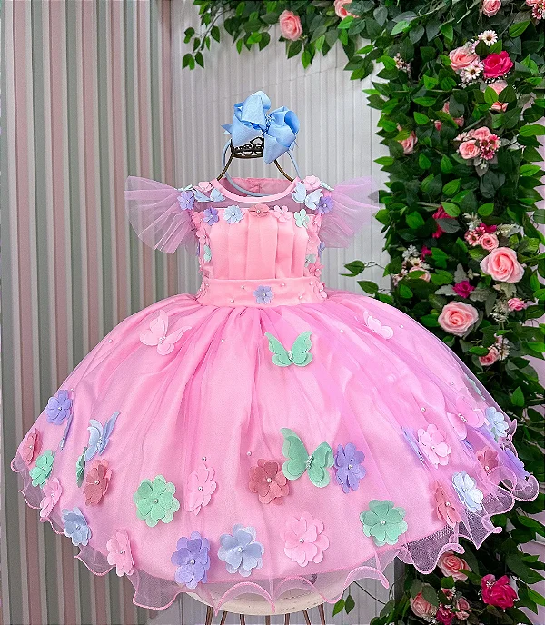 Vestido Jardim Encantado Isis Luxinho + SAIOTE