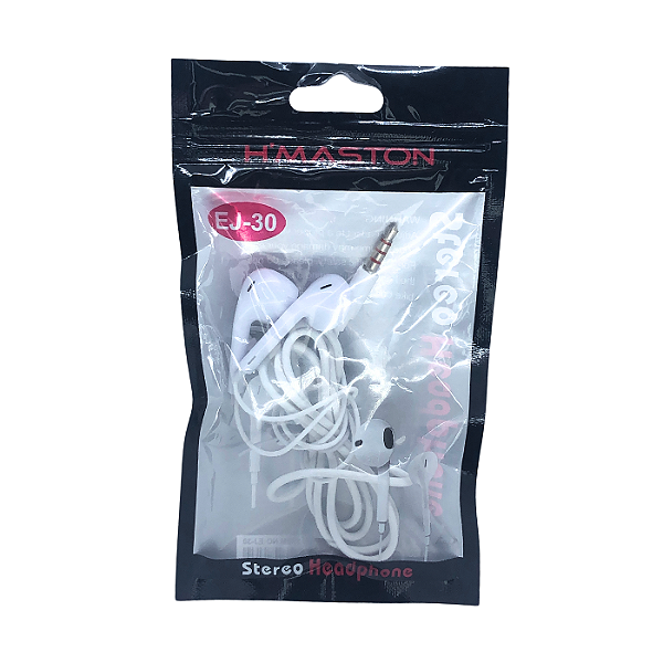 Fone de Ouvido Stereo Headphone EJ-30 - H´Maston