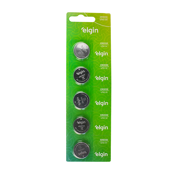 Bateria Botão CR-2032 3v | Unitário - Elgin