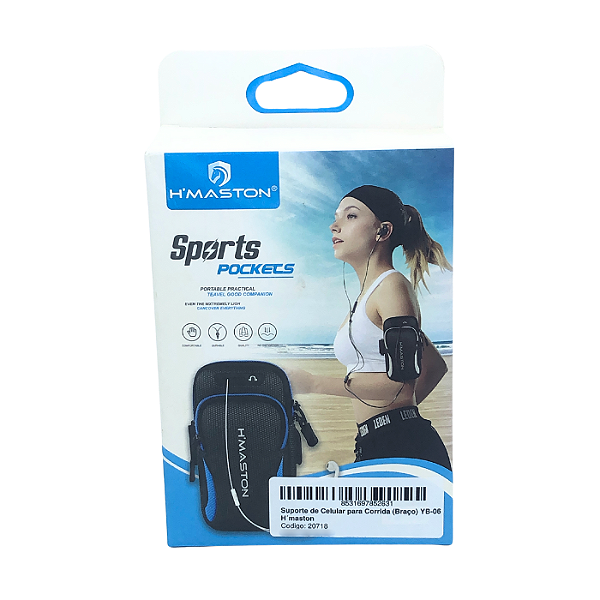 Suporte de Celular para Corrida (Braço) YB-06 - H´maston