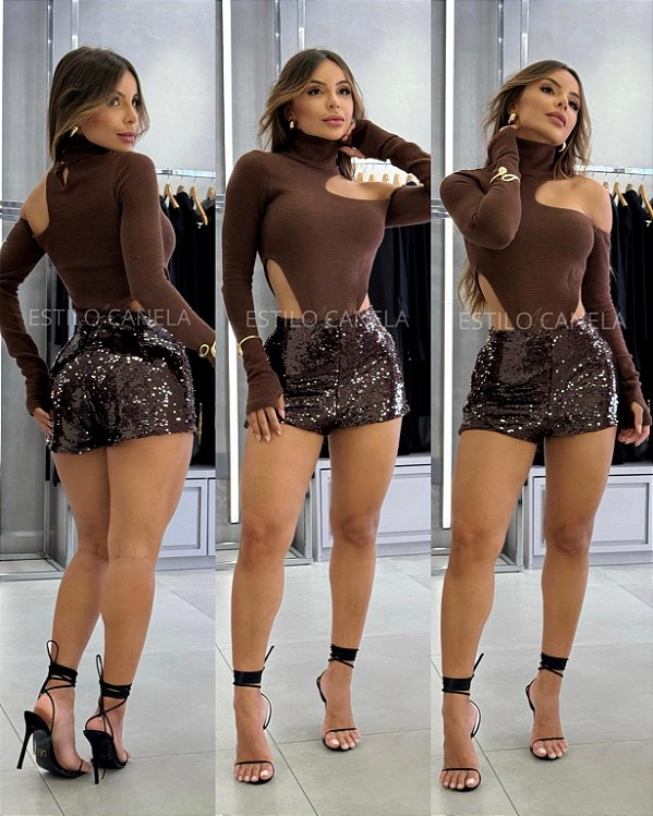 Body Nina - Marrom