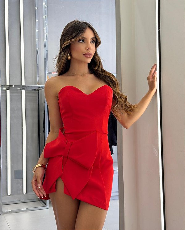 Vestido Euphoria - Vermelho
