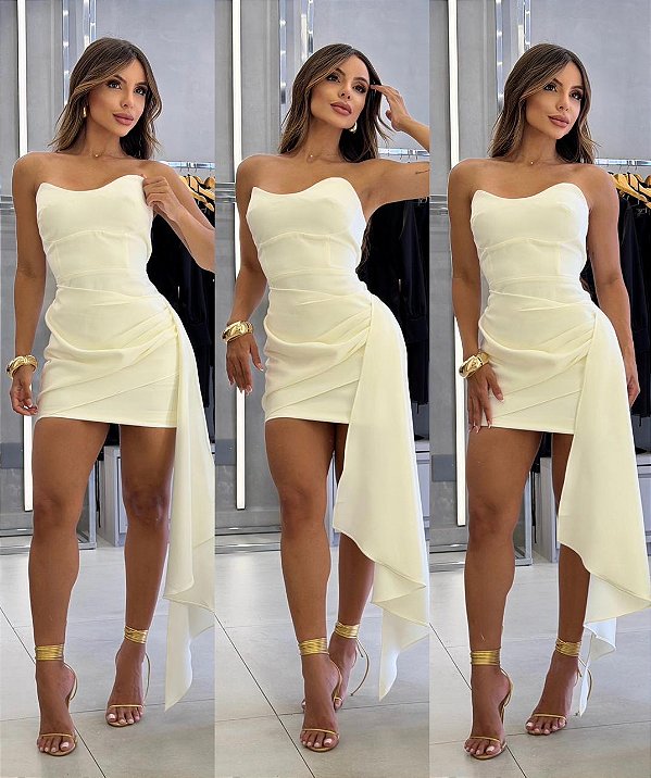 Vestido Monalisa - Off White