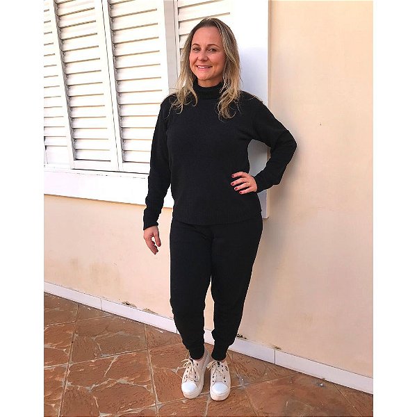 Conjunto de Tricô Modal Mousse