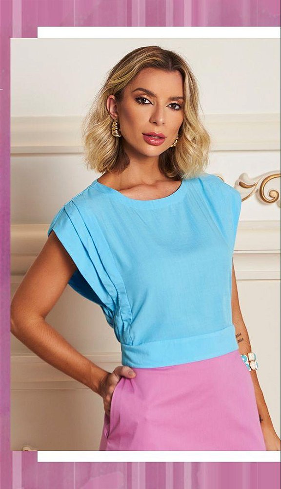 Blusa Cora Canela G