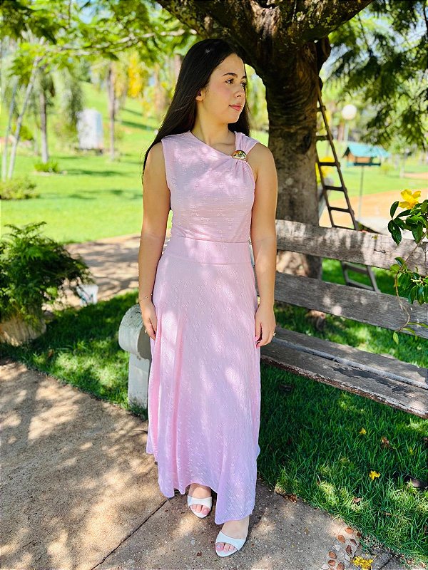 Conjunto de Saia com Renda Texturizada
