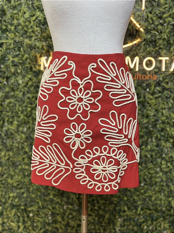 Short Saia Com Detalhe Cordão