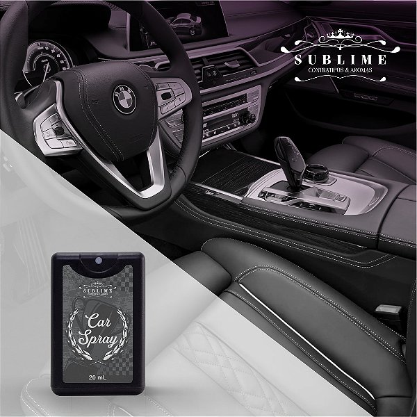 Car Spray - Perfume para Carro - 20 mL
