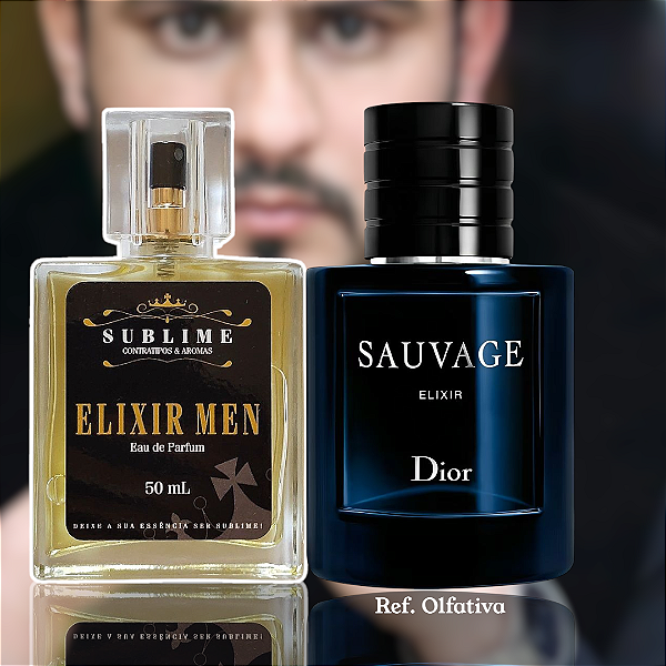 Elixir Men- Inspirado em Sauvage Elixir