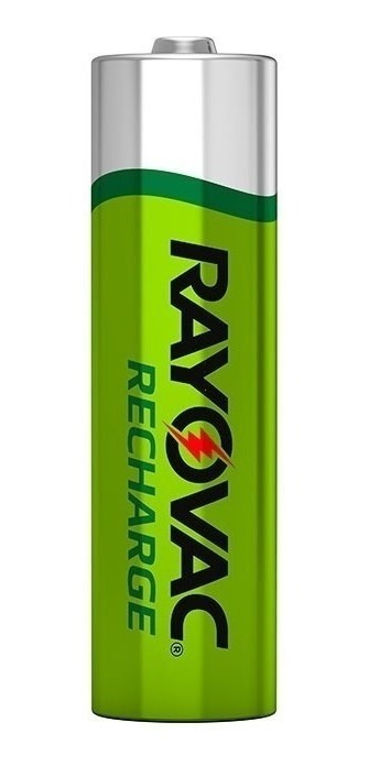 Pilha Recarregável Econômica Rayovac AA  1350MAH 2 Pilhas