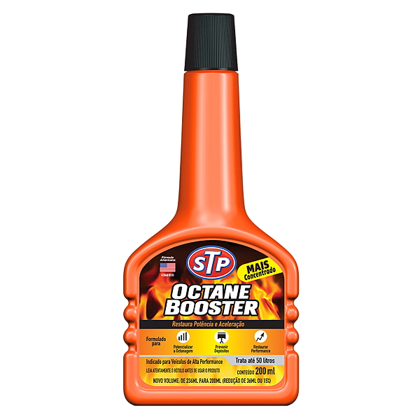 Tratamento de Sistema de Injeção Octane Booster STP