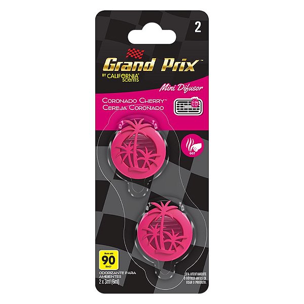 Difusor Grand Prix com 2 Unidades Cereja - California Scents