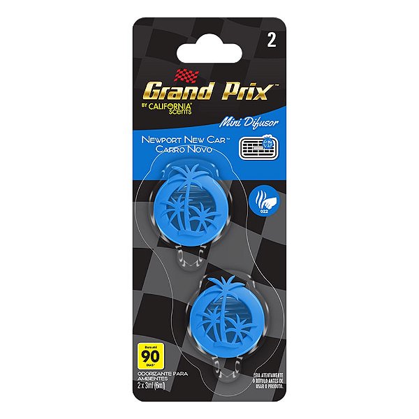 Difusor Grand Prix com 2 Unidades Carro Novo - California Scents