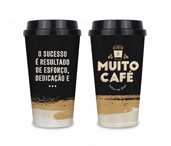 Copo Bucks 550 ML - Muito Café - Brasfoot