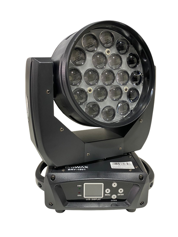 MOVING HEAD WASH LED MAC AURA 19X15W CASE COM 4
