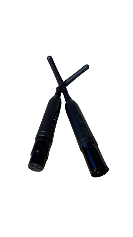 ANTENA DMX WIRELESS PAR BATERIA