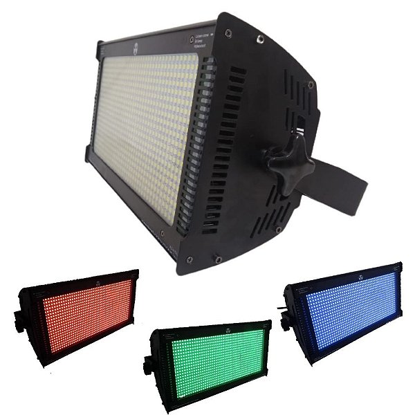 Strobo Atomic Led RGB 1000w