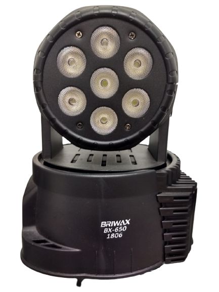 Moving Wash Led 7x12w RGBW Full Color