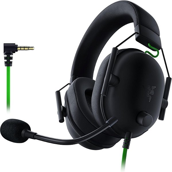 Headset Gamer Razer BlackShark V2 X, Som 7.1 Surround, Drivers TriForce 50mm, PC, PS5, Xbox Series, Switch, PS4, Preto