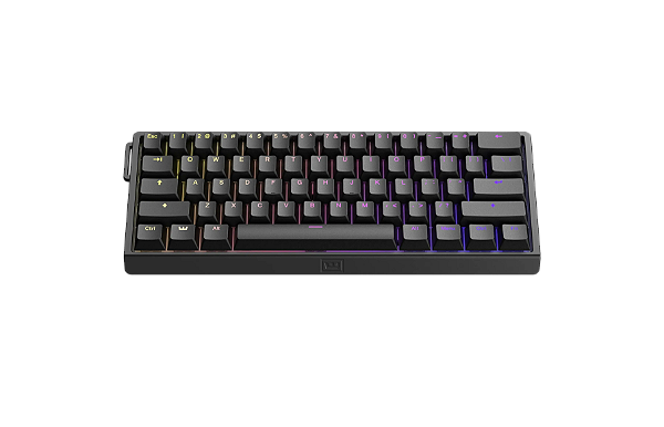 Teclado Mecânico Gamer Wooting 60HE V2,Lekker Tikken, RGB, Layout 80%, 8Khz