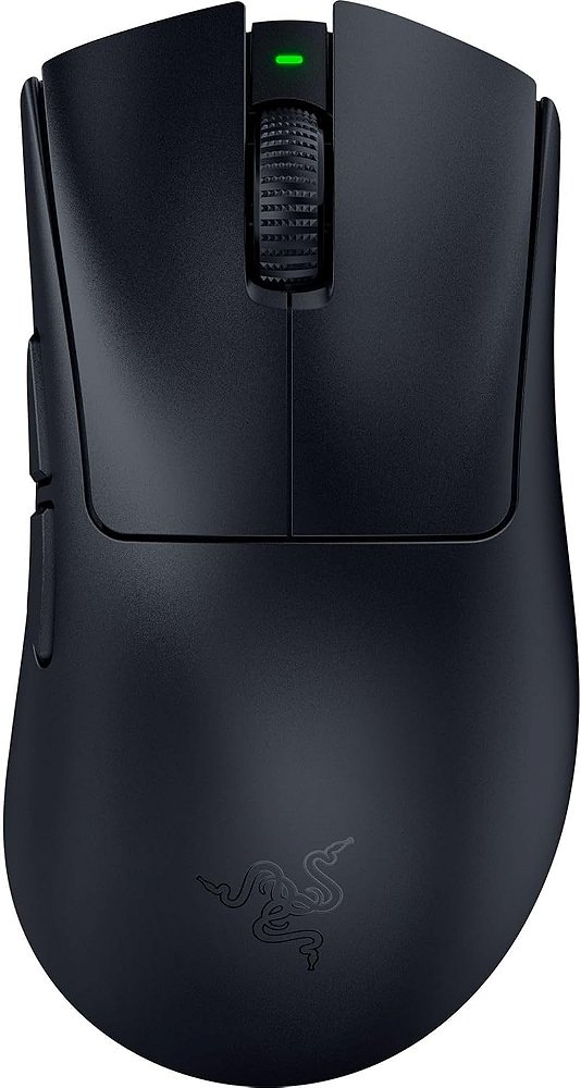 Mouse Gamer Razer Deathadder V4 Pro, 8.000 Hz, 45000 DPI, 5 Botões, 56g Ultraleve, 150hr De Bateria, Recarregável, Preto