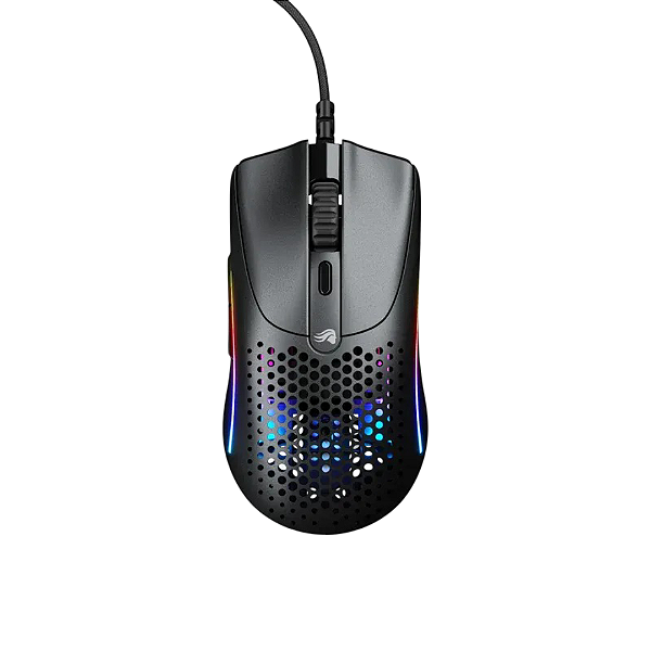 Mouse Gamer Glorious Model O 2 Mini, 49g Ultraleve, RGB, 26K DPI, Sensor Óptico, Cabo Ascend V2, Glorious, Preto Fosco