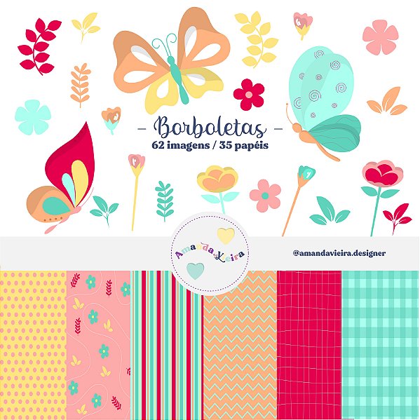 Kit Digital - Borboletas