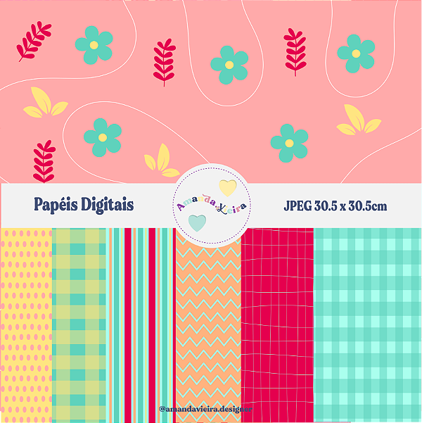 Papel Digital - Borboletas