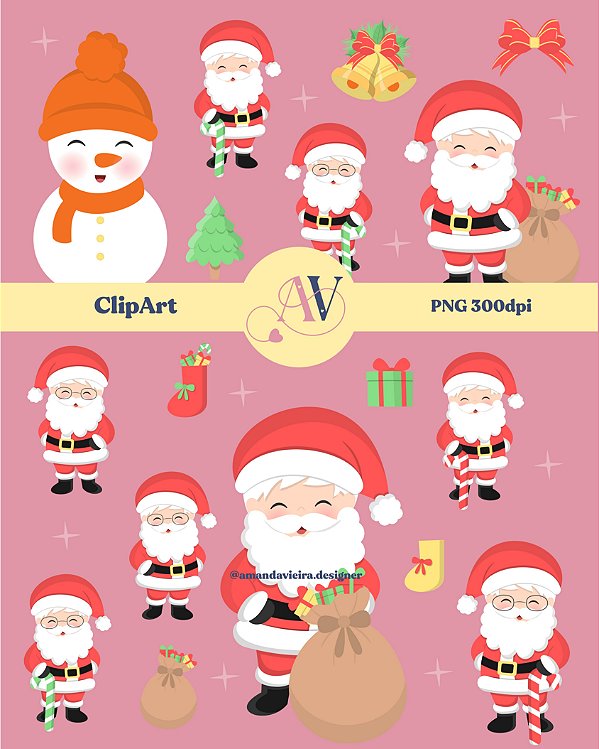 Clipart - Noite de natal