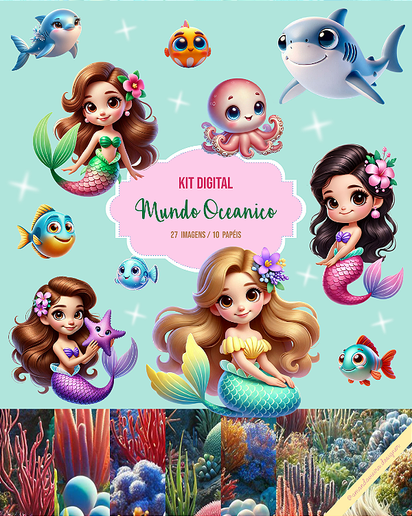 Kit Digital - Mundo Oceanico