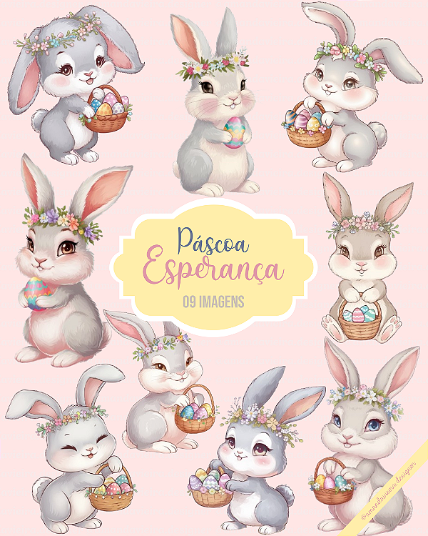Clipart - Páscoa Esperança