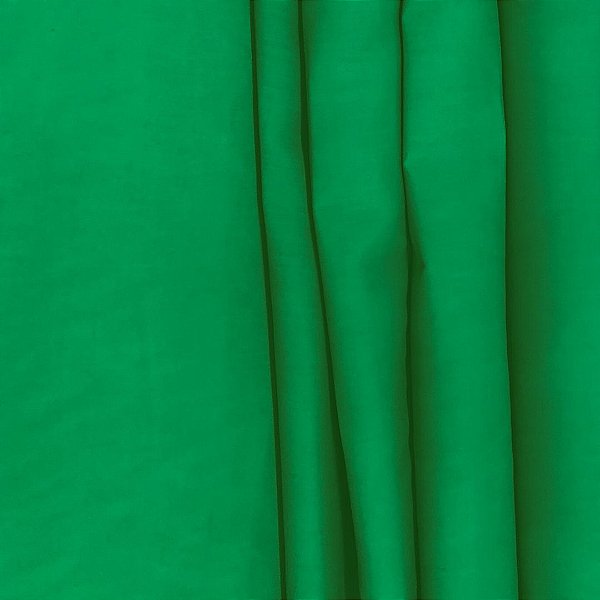 Tecido Tricoline Liso - Verde - 1,50m de Largura