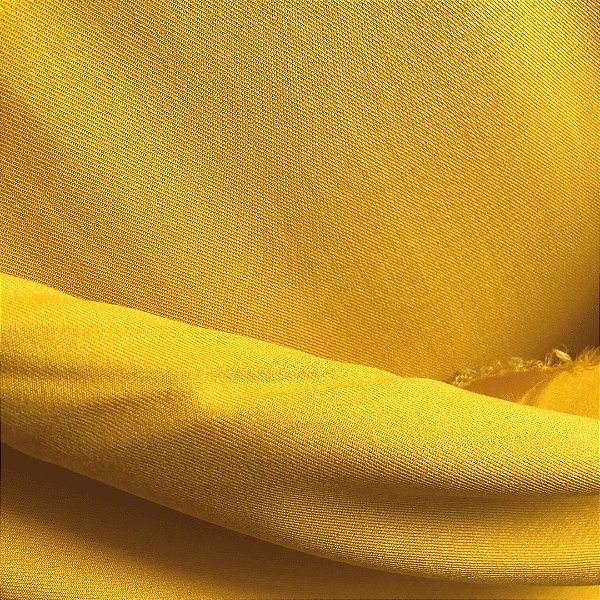Viscose Twill - Amarelo - 1,47m de Largura